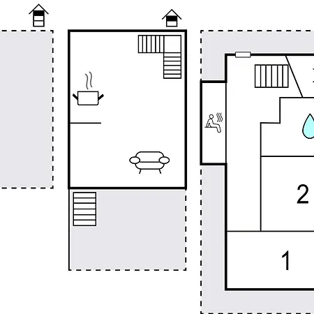 ספינת מלון Ship In Ostseeresort With Kitchen